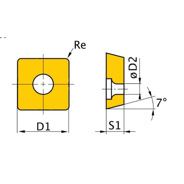 HM-Ersatzwendeplatten Optimum ISO SNMG120408